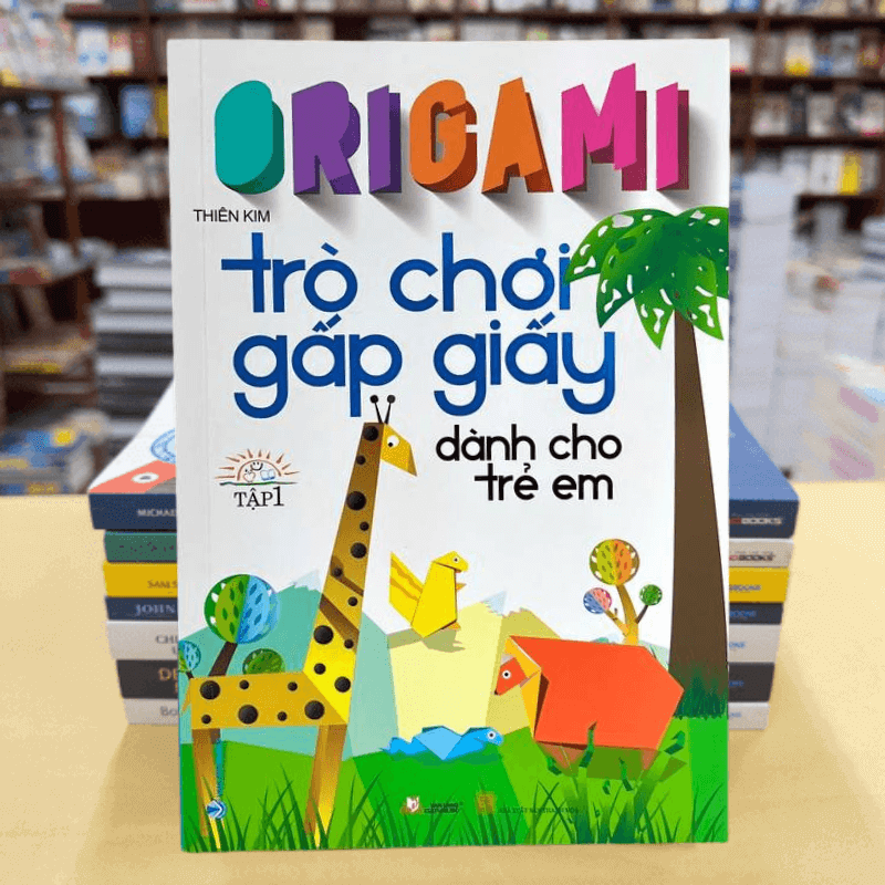 Origami - Trò Chơi Gấp Giấy Dành Cho Trẻ Em Tập 2 (Tái Bản 2023) - Vanlangbooks