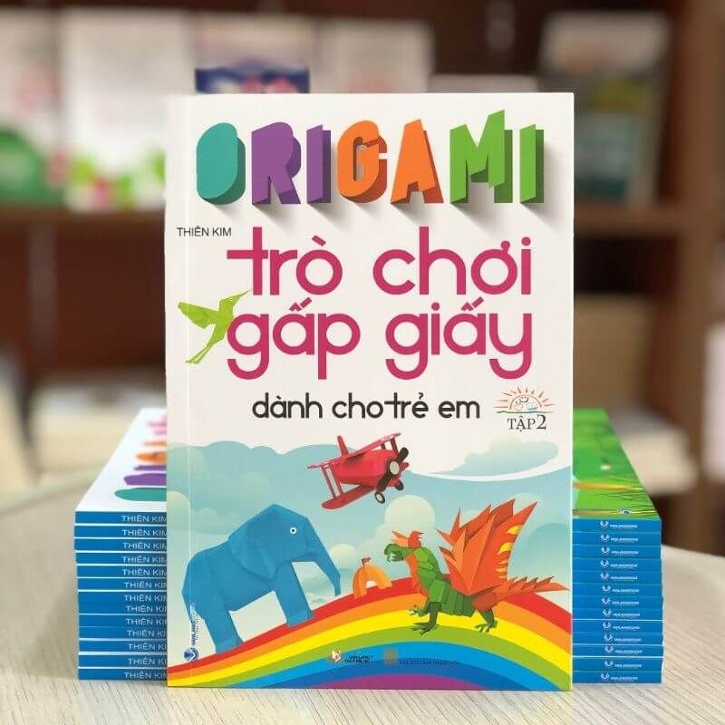 Origami - Trò Chơi Gấp Giấy Dành Cho Trẻ Em Tập 2 (Tái Bản 2023) - Vanlangbooks