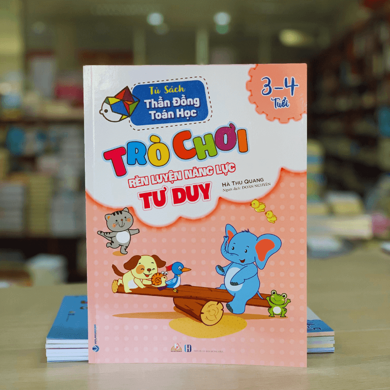 Trò Chơi Rèn Luyện Năng Lực Tư Duy (3 -4 Tuổi) - Vanlangbooks