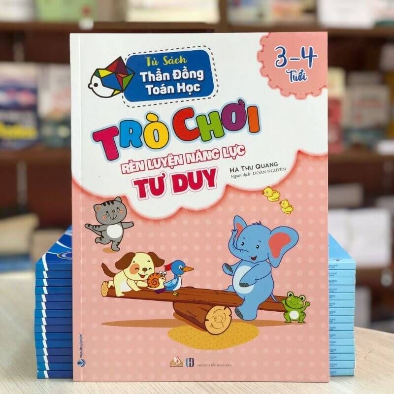 Trò Chơi Rèn Luyện Năng Lực Tư Duy (3 -4 Tuổi) - Vanlangbooks