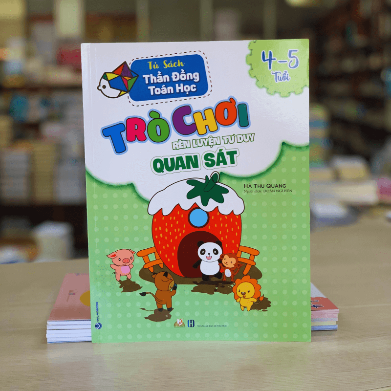 Trò Chơi Rèn Luyện Tư Duy Quan Sát (4 -5 Tuổi) - Vanlangbooks