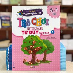 Sách Trò Chơi Rèn Luyện Tư Duy Nâng Cao 1 (5 -7 Tuổi) - Vanlangbooks