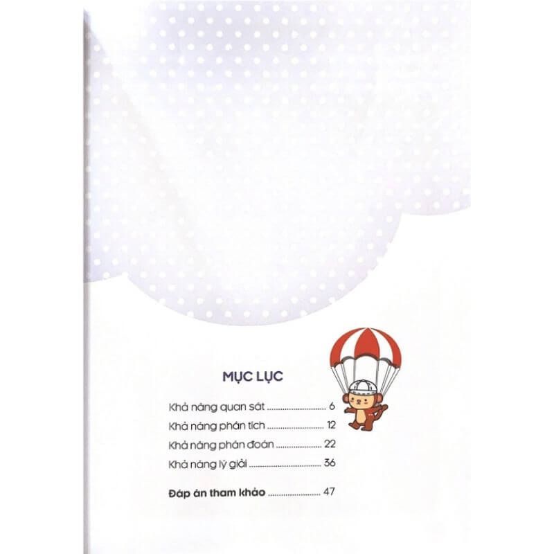 Sách Trò Chơi Rèn Luyện Tư Duy Nâng Cao 1 (5 -7 Tuổi) - Vanlangbooks