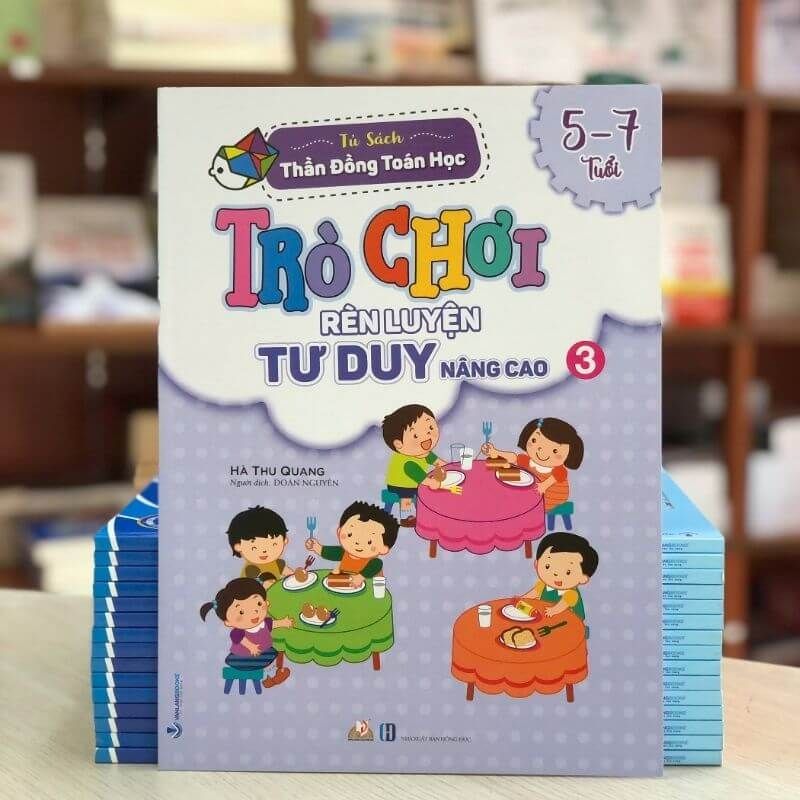 Sách Trò Chơi Rèn Luyện Tư Duy Nâng Cao 3 (5 -7 Tuổi) - Vanlangbooks