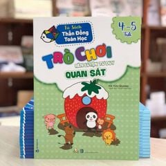Sách Trò Chơi Rèn Luyện Tư Duy Quan Sát (4 -5 Tuổi) - Vanlangbooks