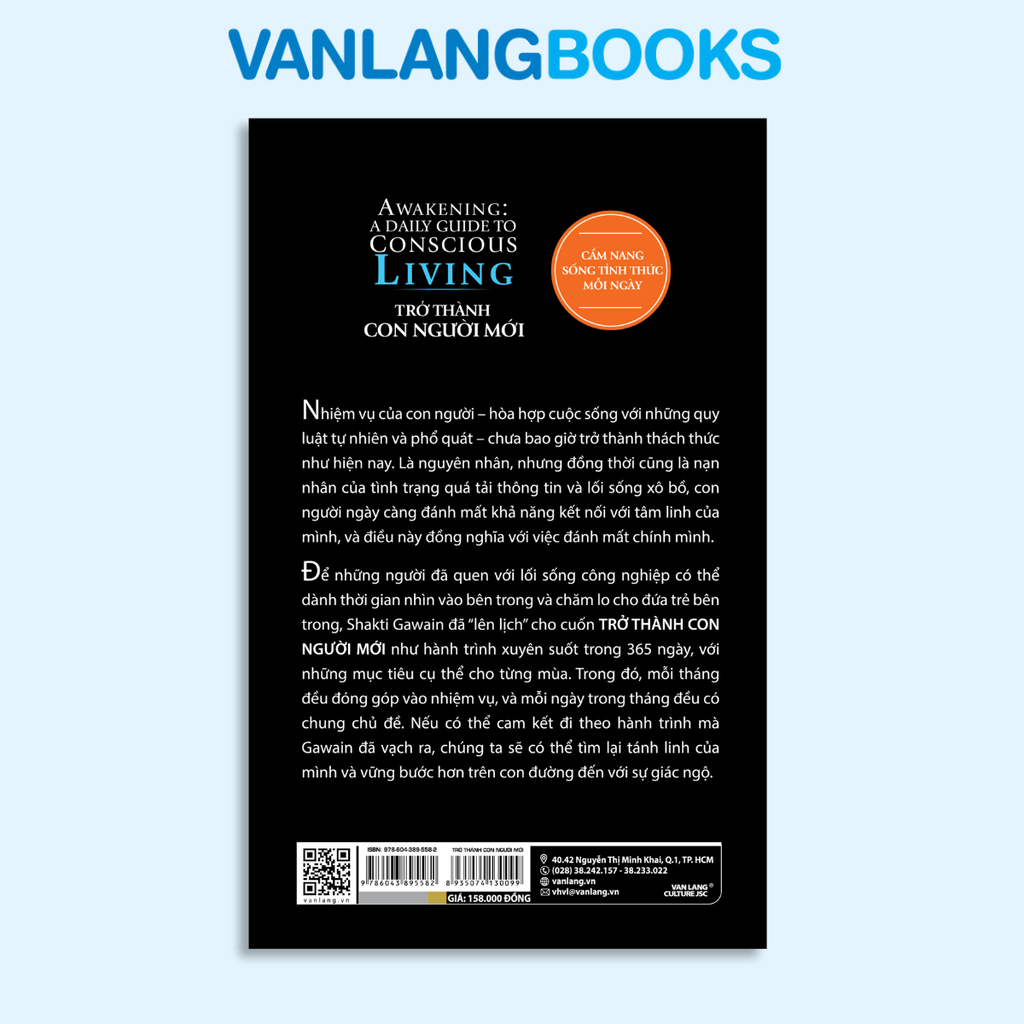 Tủ Sách Tâm Linh Thế Kỷ - Trở Thành Con Người Mới  - Vanlangbooks