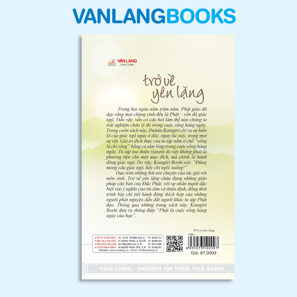 Trở về yên lặng - Vanlangbooks