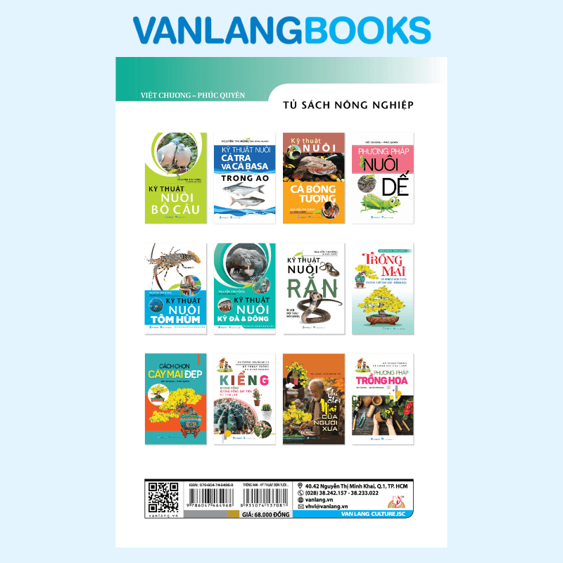 Trồng Mai – Kỹ Thuật Bón Tưới, Phòng Trừ Sâu Rầy – Bệnh Hại (Tái bản 2025) - Vanlangbooks