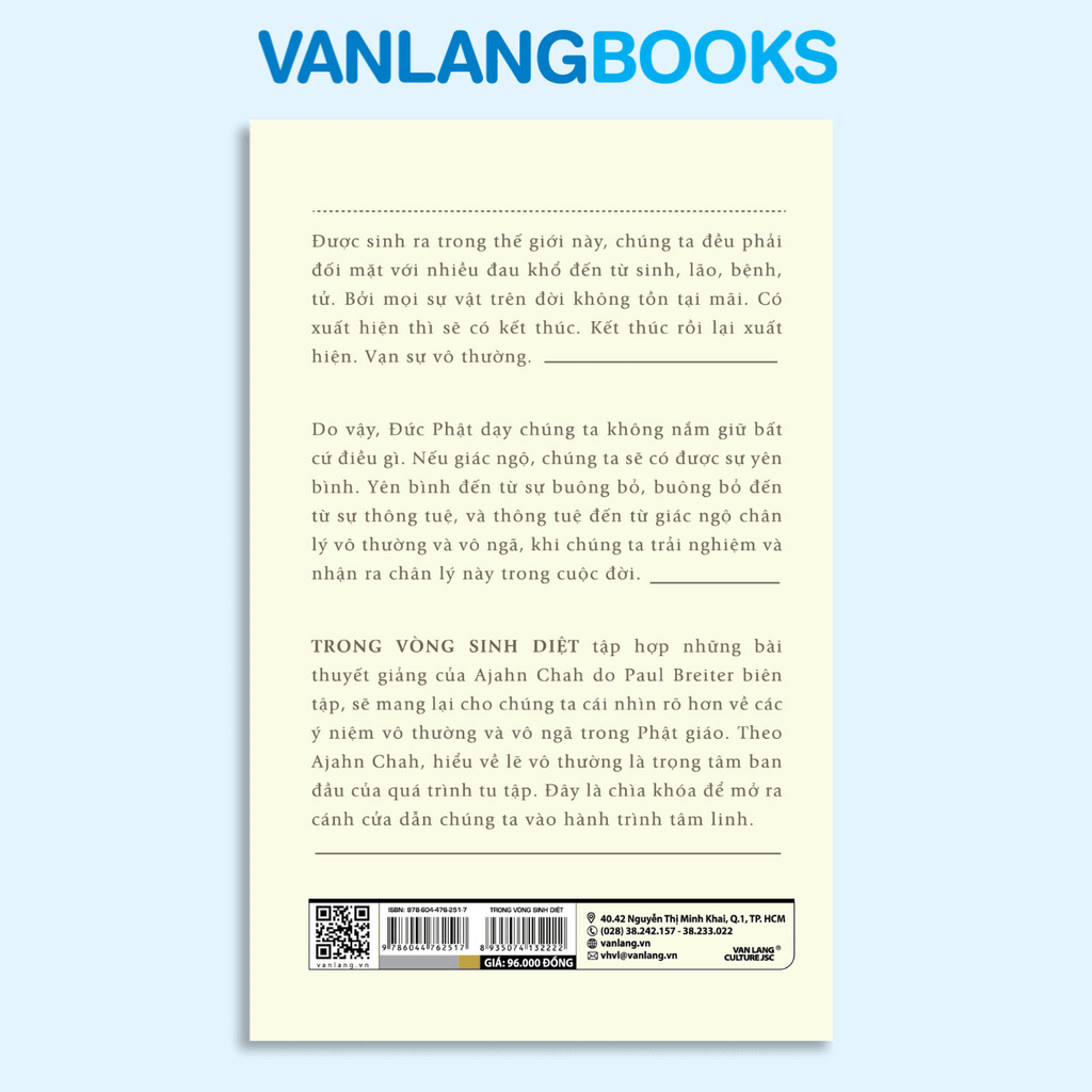 Trong Vòng Sinh Diệt (Tái Bản 2023) - Vanlangbooks