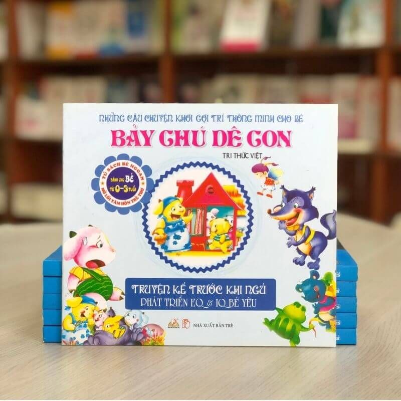 Truyện Kể Trước Giờ Đi Ngủ - Bảy Chú Dê Con - Vanlangbooks