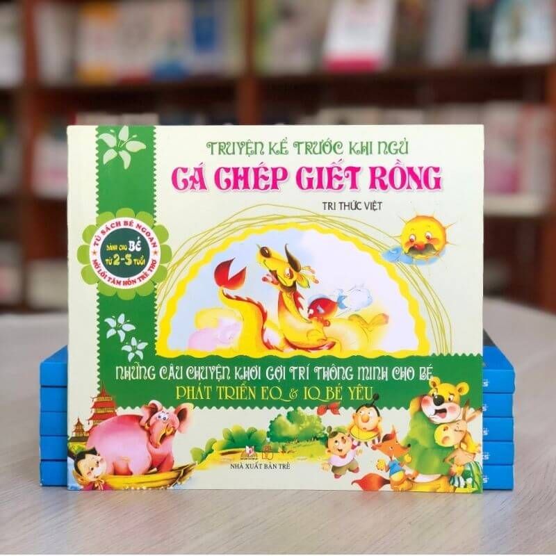 Truyện Kể Trước Giờ Đi Ngủ - Cá Chép Giết Rồng - Vanlangbooks