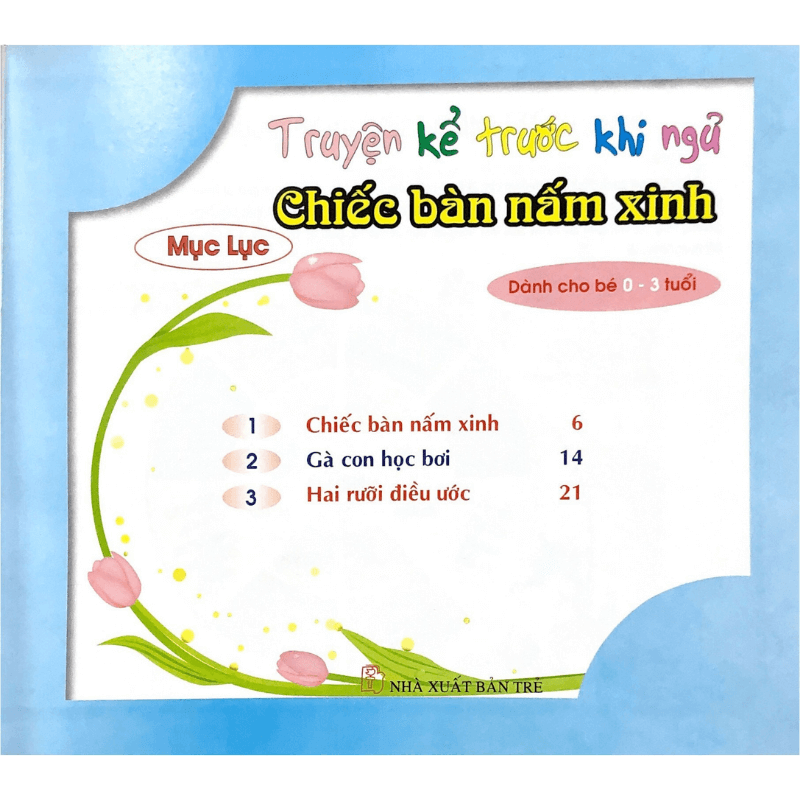 Truyện Kể Trước Giờ Đi Ngủ - Chiếc Bàn Nấm Xinh - Vanlangbooks