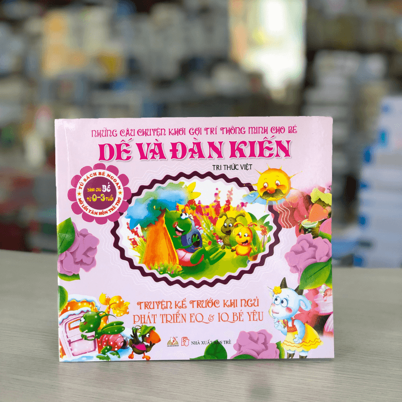 Truyện Kể Trước Giờ Đi Ngủ - Dế Và Đàn Kiến - Vanlangbooks