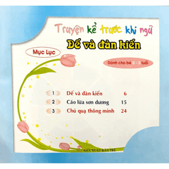 Truyện Kể Trước Giờ Đi Ngủ - Dế Và Đàn Kiến - Vanlangbooks