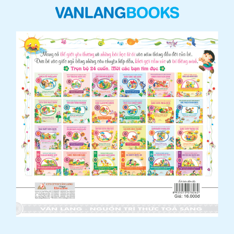 Truyện Kể Trước Giờ Đi Ngủ - Ếch Bán Đầm Lầy - Vanlangbooks