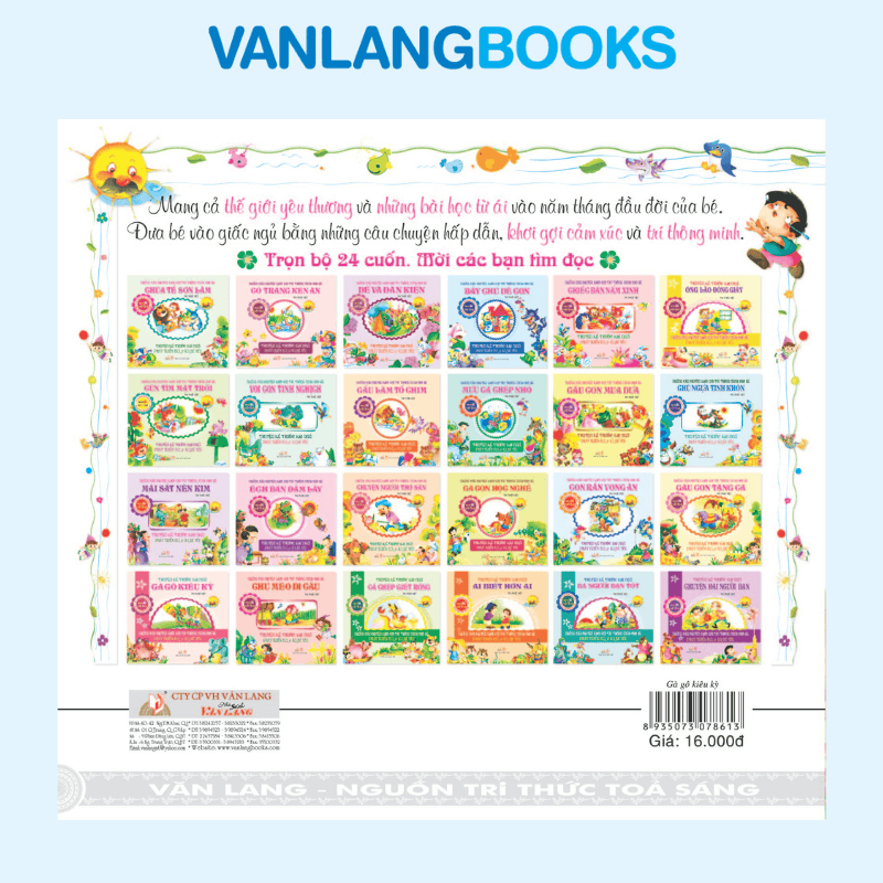 Truyện Kể Trước Giờ Đi Ngủ - Gà gô kiêu kỳ - Vanlangbooks