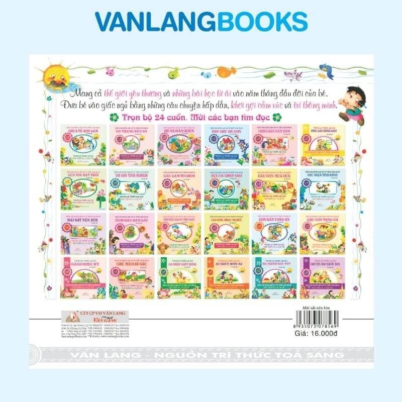 Truyện Kể Trước Giờ Đi Ngủ - Mài Sắt Nên Kim - Vanlangbooks