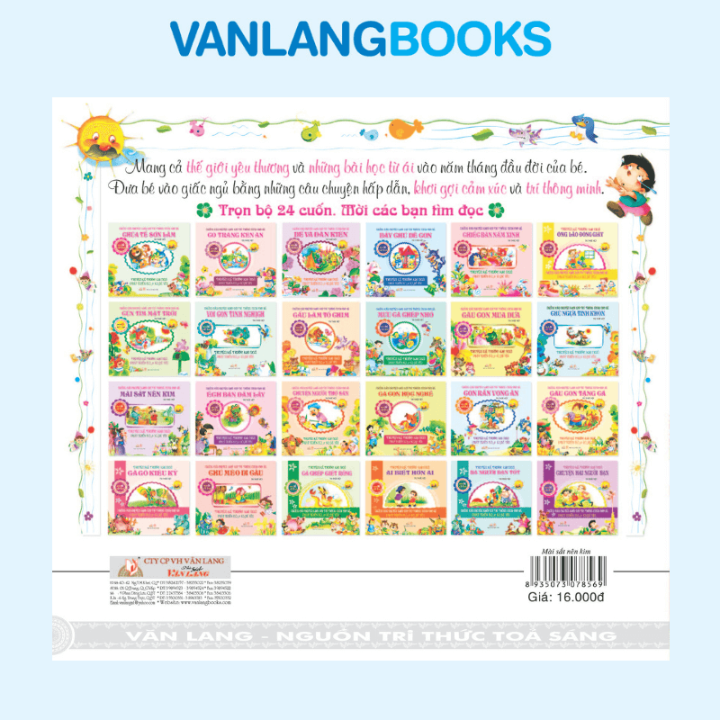 Truyện Kể Trước Giờ Đi Ngủ - Mài Sắt Nên Kim - Vanlangbooks