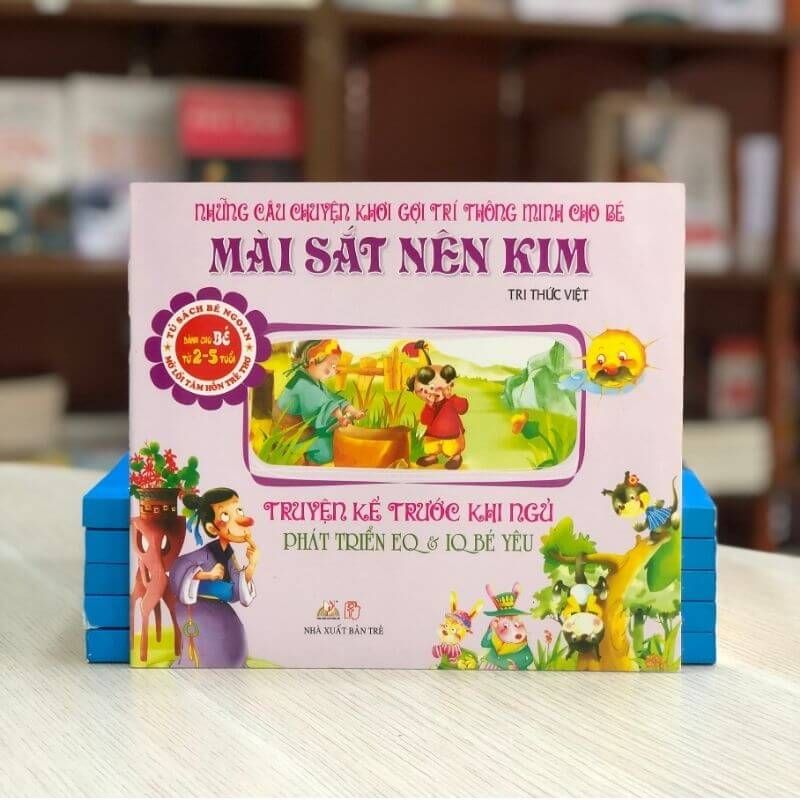 Truyện Kể Trước Giờ Đi Ngủ - Mài Sắt Nên Kim - Vanlangbooks