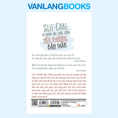 Tự Chăm Sóc Cuộc Sống - Yêu Thương Bản Thân – (Tái Bản 2025) – Vanlangbooks