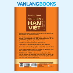 Tự Điển Hán Việt (Hán Ngữ Cổ Đại Và Hiện Đại) - (Tái Bản 2026) – Vanlangbooks