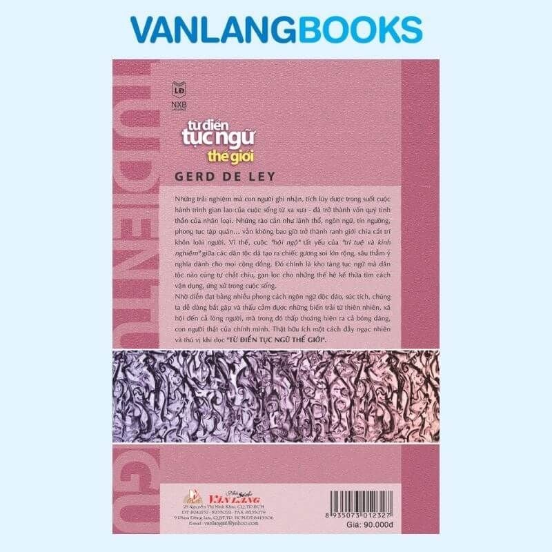 Từ Điển Tục Ngữ Thế Giới - Vanlangbooks