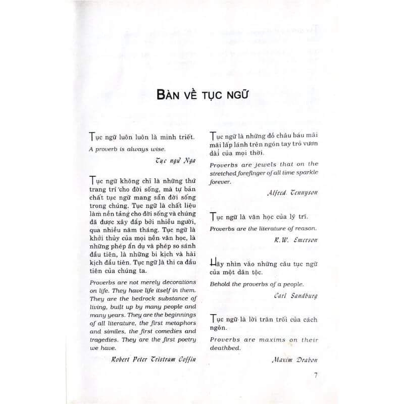 Từ Điển Tục Ngữ Thế Giới - Vanlangbooks