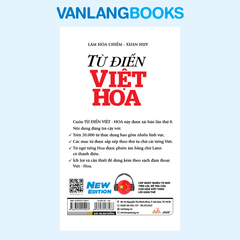 Từ điển Việt - Hoa – (Tái Bản 2025) – Vanlangbooks