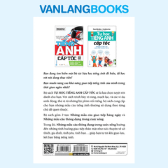 Tự Học Tiếng Anh Cấp Tốc (Tái Bản 2023) - Những Mẩu Câu Thông Dụng Trong Cuộc Sống - Vanlangbooks