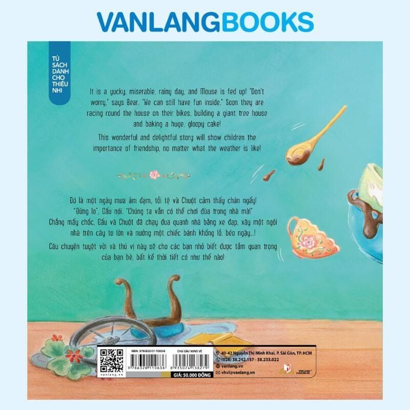 Tủ Sách Dành Cho Thiếu Nhi - Chú Gấu Vụng Về - Vanlangbooks