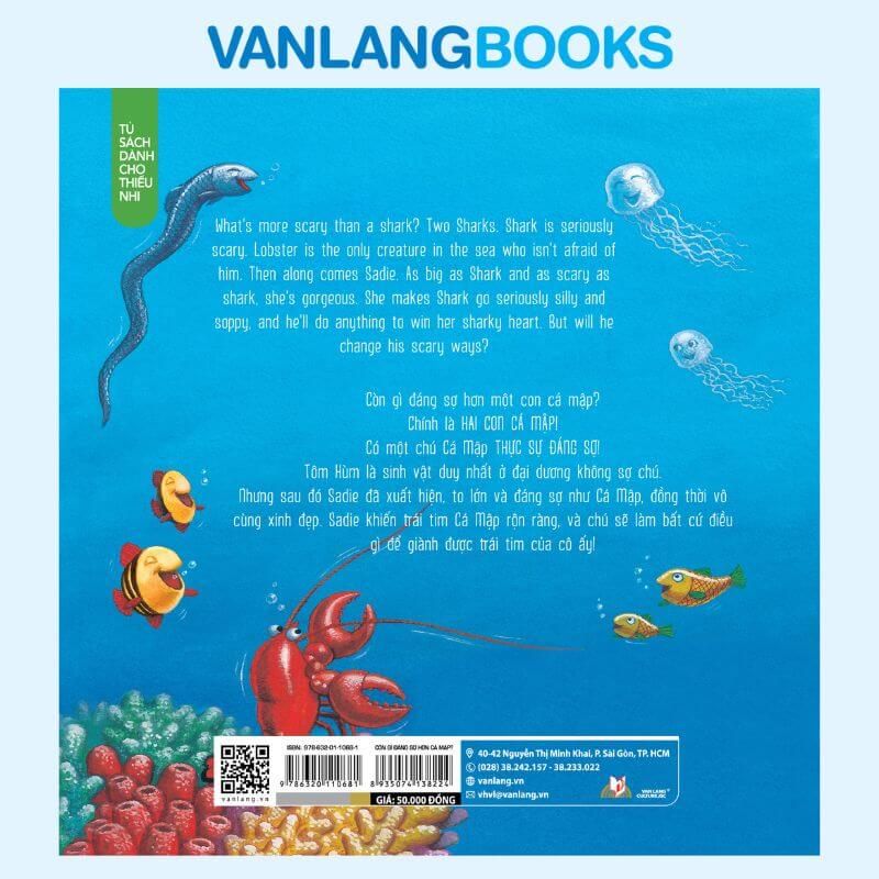 Tủ Sách Dành Cho Thiếu Nhi - Còn Gì Đáng Sợ Hơn Cá Mập? - Vanlangbooks