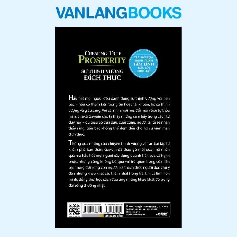 Tủ Sách Tâm Linh Thế Kỷ - Sự Thịnh Vượng Đích Thực - Vanlangbooks