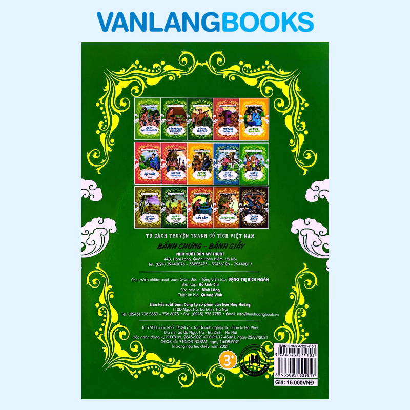 Tủ Sách Tuyện Tranh Cổ Tích VN - Bánh Chưng Bánh Giầy