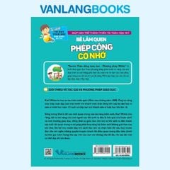 Bé Làm Quen Phép Cộng Có Nhớ - Tư Duy Toán Học Hàn Quốc - Vanlangbooks