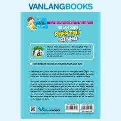 Bé Làm Quen Phép Trừ Có Nhớ -  Tư Duy Toán Học Hàn Quốc - Vanlangbooks