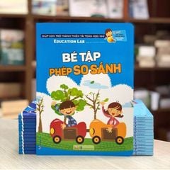 Bé Tập Phép So Sánh - Tư Duy Toán Học Hàn Quốc - Vanlangbooks