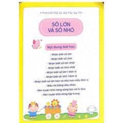 Bé Tập Phép So Sánh - Tư Duy Toán Học Hàn Quốc - Vanlangbooks