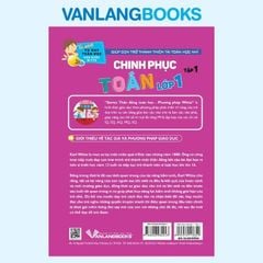 Chinh Phục Toán Lớp 1 - Tập 1 Tư Duy Toán Học Hàn Quốc - Vanlangbooks