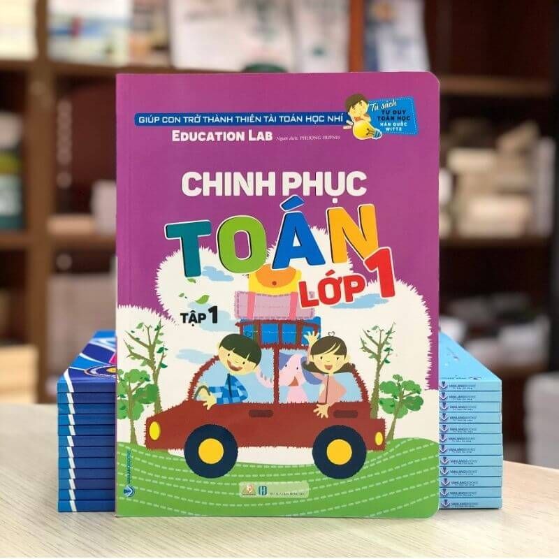 Chinh Phục Toán Lớp 1 - Tập 1 Tư Duy Toán Học Hàn Quốc - Vanlangbooks