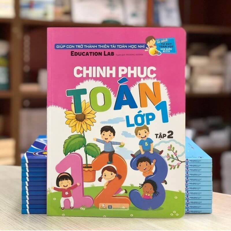 Chinh Phục Toán Lớp 1 T2 - Tư Duy Toán Học Hàn Quốc - Vanlangbooks