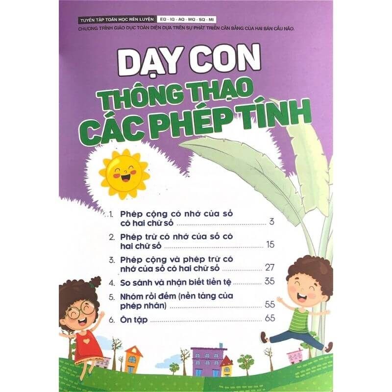 Dạy Con Thông Thạo Các Phép Tính - Tư Duy Toán Học Hàn Quốc - Vanlangbooks