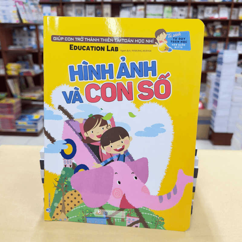 Hình ảnh và con số - Tủ sách tư duy toán học Hàn Quốc - Vanlangbooks