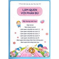 Làm Quen Phần Bù Và Phép Tính Nhẩm - Tư Duy Toán Học Hàn Quốc - Vanlangbooks