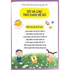 Nhận Biết Số Đếm Thông Qua Trò Chơi - Tư Duy Toán Học Hàn Quốc - Vanlangbooks