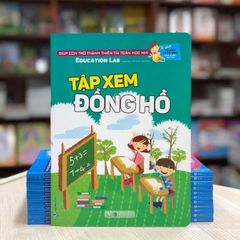 Tập Xem Đồng Hồ - Tủ Sách Tư Duy Toán Học Hàn Quốc - Vanlangbooks