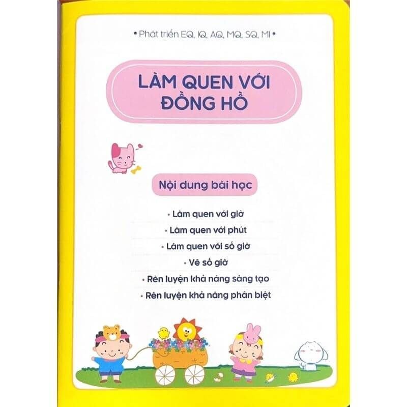 Tập Xem Đồng Hồ - Tủ Sách Tư Duy Toán Học Hàn Quốc - Vanlangbooks