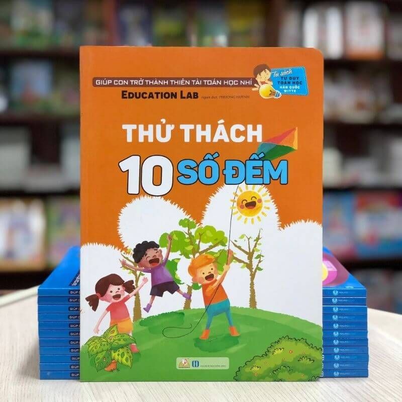 Thử Thách 10 Số Đếm - Tư Duy Toán Học Hàn Quốc -  Vanlangbooks