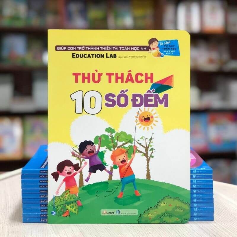 Thử Thách 10 Số Đếm - Cấp Độ 2 - Tư Duy Toán Học Hàn Quốc (Tái Bản 2021) - Vanlangbooks