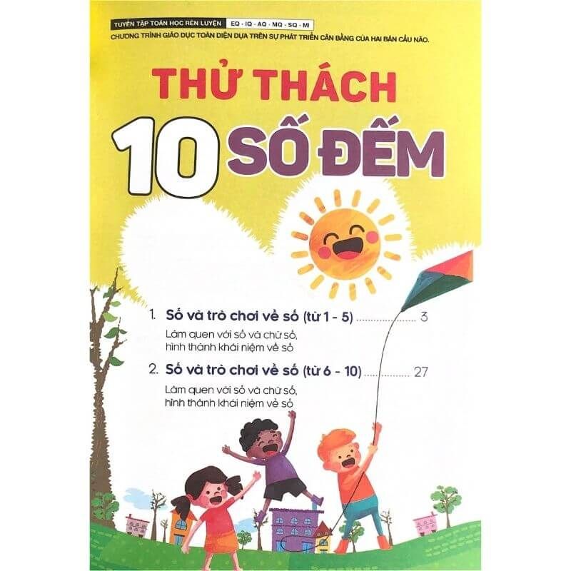 Thử Thách 10 Số Đếm - Cấp Độ 2 - Tư Duy Toán Học Hàn Quốc (Tái Bản 2021) - Vanlangbooks