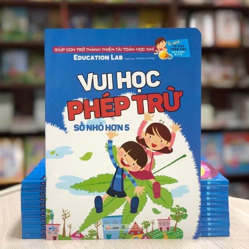 Vui Học Phép Trừ (Số Nhỏ Hơn 5) - Tư Duy Toán Học Hàn Quốc - Vanlangbooks